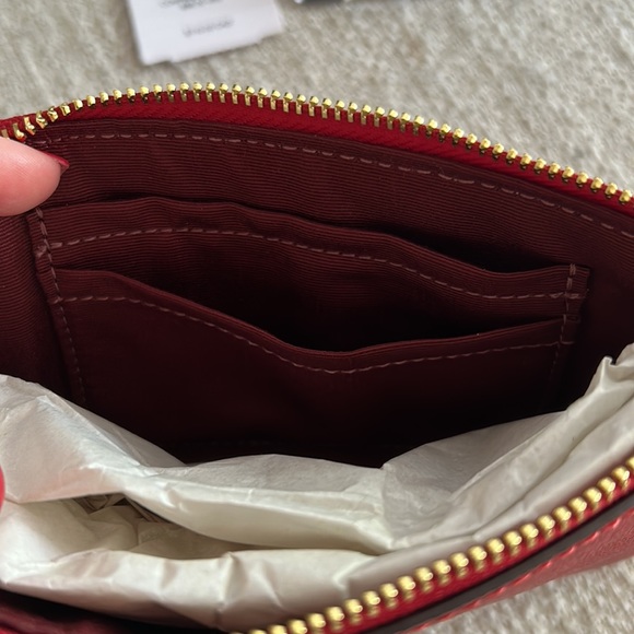 Coach red wristlet - Picture 3 of 5